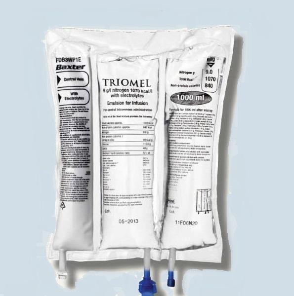Triomel three chamber PN solution Thumbnail Triomel three chamber PN solution Thumbnail